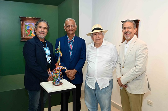 Pedro José Bodden, Persio Checo, Víctor Romero Laffita y Juan Julio Bodden.