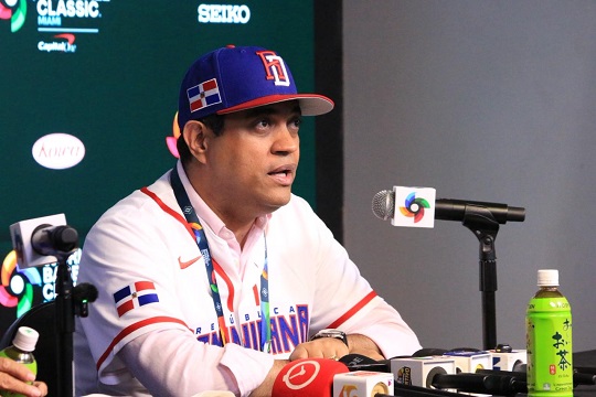 Kelvin cruz ministro deportes seleccion dominicana clasico mundial